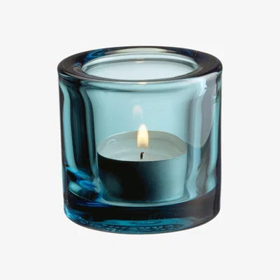 Nordic Nest Kivi candle holder Sea blue