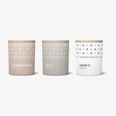 Nordic Nest Sense scented candle gift set mini 3 pieces
