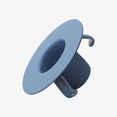 Nordic Nest Design Letters candle holder for vase & espressocup Blue