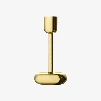 Nordic Nest Iittala Nappula candleholder brass large 183 mm