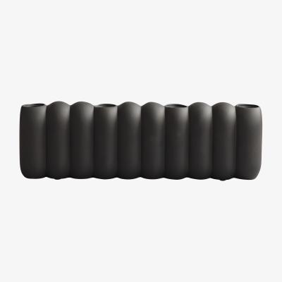 Nordic Nest 101 Copenhagen Tube candle holder Coffee 11x35 cm