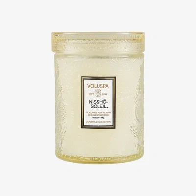 Nordic Nest Japonica scented i glass jar 50 hours nissho soleil
