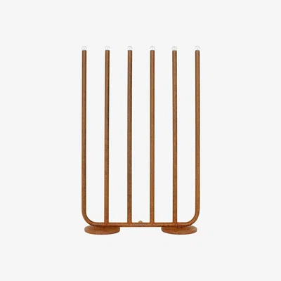 Nordic Nest Konsthantverk December Ateljé 2023 candlestick Rust