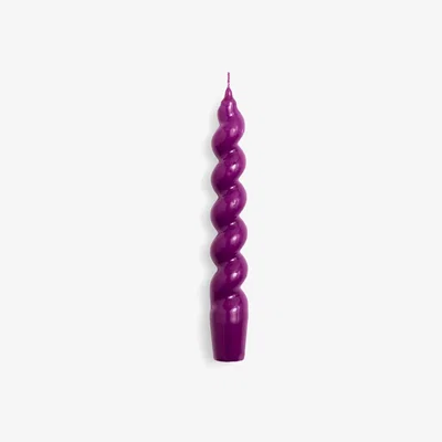 Nordic Nest HAY Candle Spiral candle Fuschia