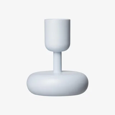 Nordic Nest Nappula candle holder aqua 107 mm