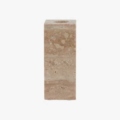 Nordic Nest Lene Bjerre Travina candle holder 10 cm Linen