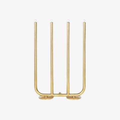 Nordic Nest Konsthantverk December 4 candlestick Shiny
