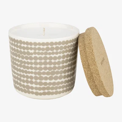 Nordic Nest Marimekko Räsymatto scented candle sleeping garden
