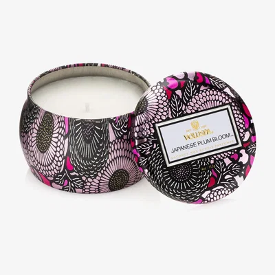 Nordic Nest Decorative tin candle 25 hours Japanese Plum Bloom