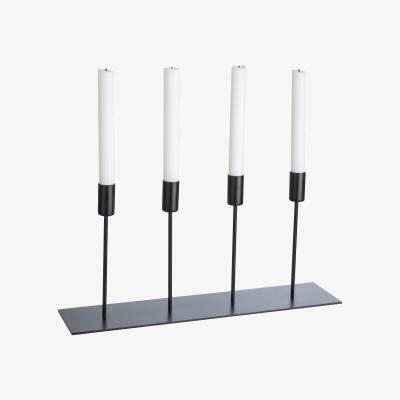 Nordic Nest Ernst advent candle metal black