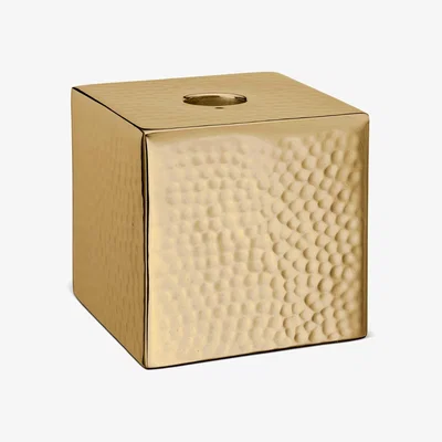 Nordic Nest Candle holder hammered 8 cm brass