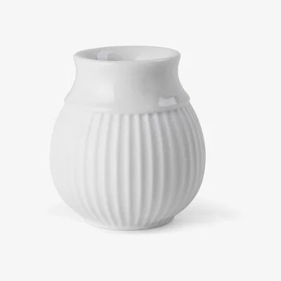 Nordic Nest Curve candle sticks 7 cm White