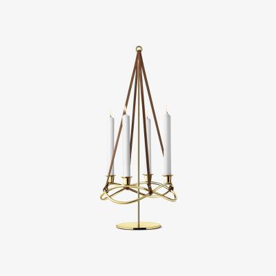 Nordic Nest Season extension stand for candleholder gold plated