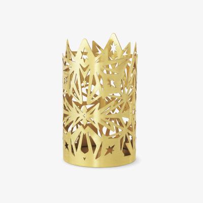 Nordic Nest Karen Blixen lantern 16 cm Gilded