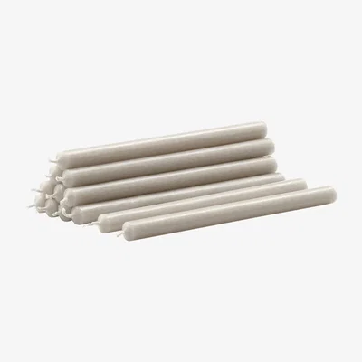 Nordic Nest STOFF Nagel candles 12-pack Linen grey