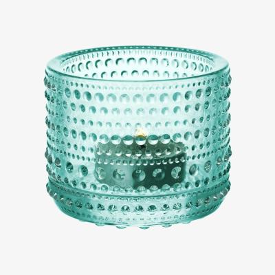 Nordic Nest Kastehelmi candleholder water green