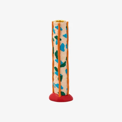 Nordic Nest Villa Collection Styles candle sticks spots 21 cm Blue-orange