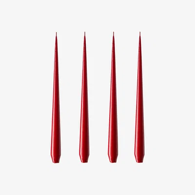 Nordic Nest Ester & Erik light 4-pack dark red laquered