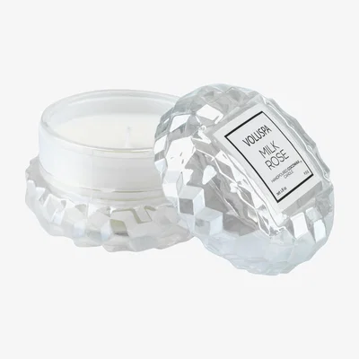 Nordic Nest Roses Macaron scented candle candle 15 hours Milk Rose