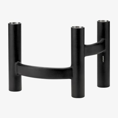 Nordic Nest Ora three-armed candle holder black