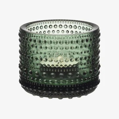 Nordic Nest Iittala Kastehelmi candleholder Pine green