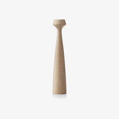Nordic Nest Blossom Lily candle sticks untreated oak