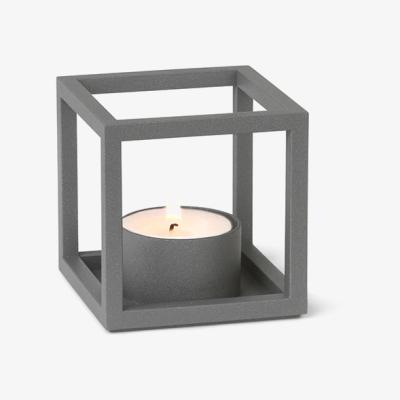 Nordic Nest Kubus lantern grey