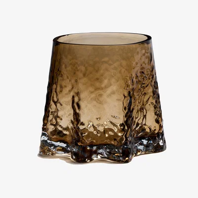 Nordic Nest Cooee Design Gry Candle Lantern Ø17 cm Cognac