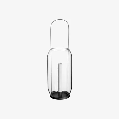 Nordic Nest Ernst lantern for chandelier 40 cm black