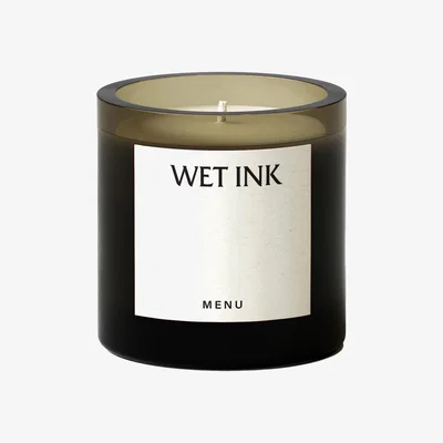 Nordic Nest MENU Olfacte scented Candle Wet Ink 79 g