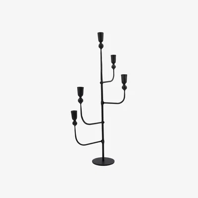 Nordic Nest Ira candle sticks 61 cm black
