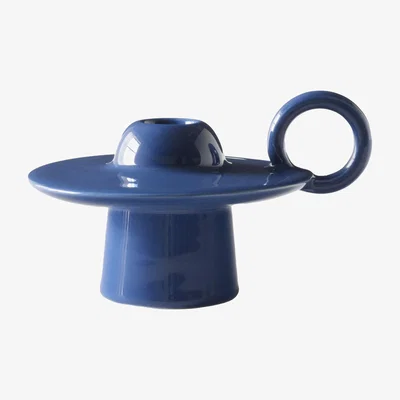 Nordic Nest &Tradition Momento JH39 candle holder Azure