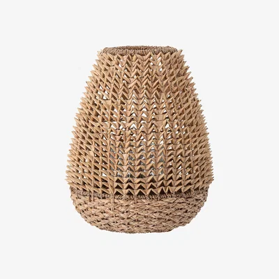 Nordic Nest Bloomingville lantern glass-palm leaf nature