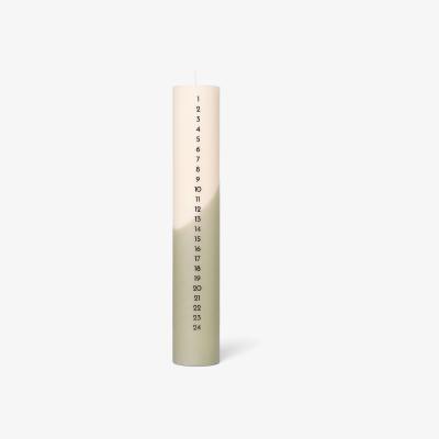 Nordic Nest Advent candle Ø5 cm Sage