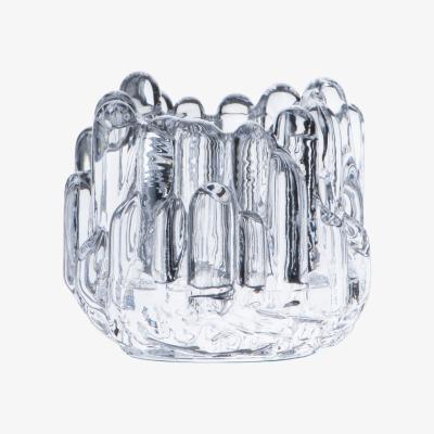 Nordic Nest Kosta Boda Polar candle holder 86 mm Clear