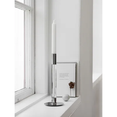 Nordic Nest Lumiere candle stick 26.5 cm 2-pack Clear