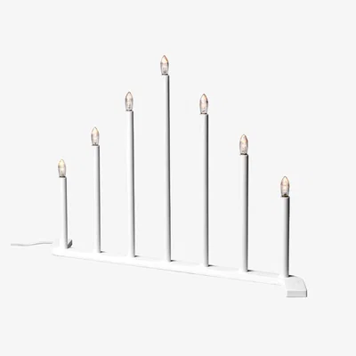 Nordic Nest SMD Design Advent RE Advent candle holder White 7 lights