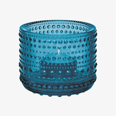 Nordic Nest Kastehelmi candleholder turquoise