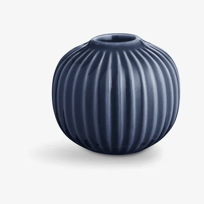 Nordic Nest Hammershøi candleholder 11.5 cm indigo