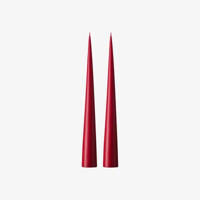 Nordic Nest Ester & Erik chandelier 34 cm 2-pack matte wine red 44