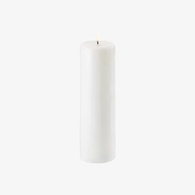Nordic Nest Uyuni Lighting Uyuni LED Block candle white Ø7.8 cm 25 cm