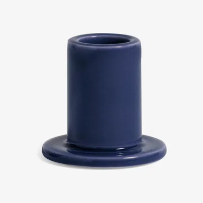 Nordic Nest Tube candle stick 5 cm Midnight blue