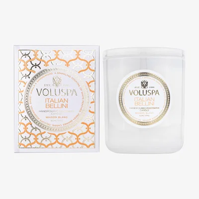 Nordic Nest Classic Maison Blanc scented 60 hours Italian Bellini