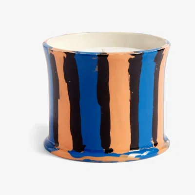 Nordic Nest Stripe scented candle mint leaf