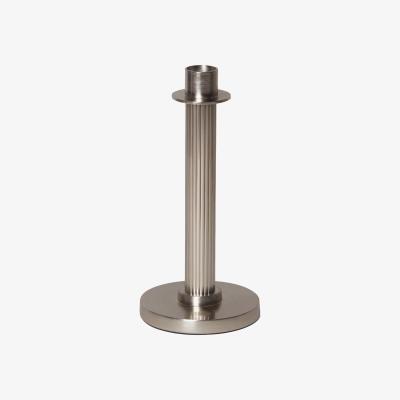 Nordic Nest Lexington Lexington candle holder striped 20 cm Brass