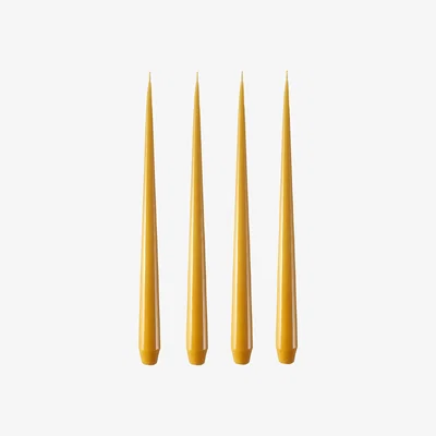 Nordic Nest Ester & Erik light32 cm 4-pack mango yellow lacquered
