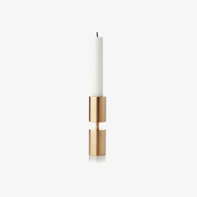 Nordic Nest Solid candlesticks brass