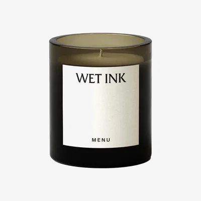 Nordic Nest MENU Olfacte scented Candle Wet Ink 235 g