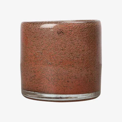 Nordic Nest Calore lantern Ø10 cm rusty red