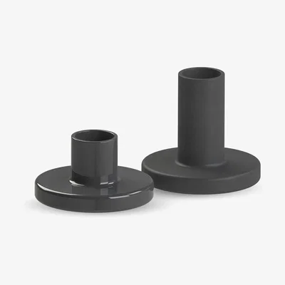 Nordic Nest Cooee candle sticks 2 pieces black